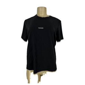 Icebreaker Large Women Short Sleeve Boxy T-shirt Wool Blend Crewneck V50